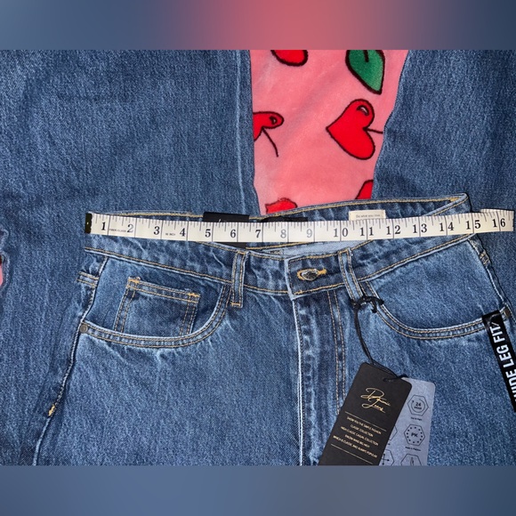 NWT Deminic Wide Leg Fit Women’s Blue Jeans Sz 32 - Picture 8 of 9